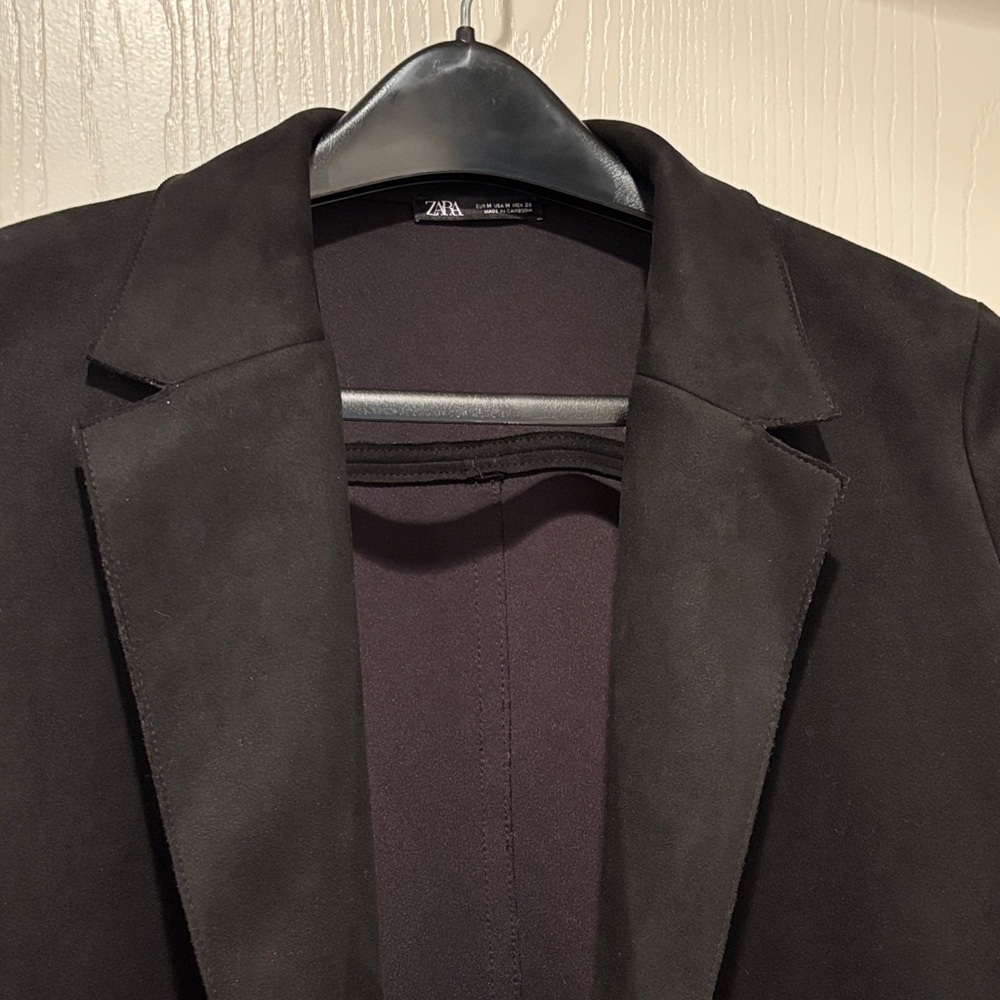 Zara Elegant Black Women's Blazer - Picture 7 of 8